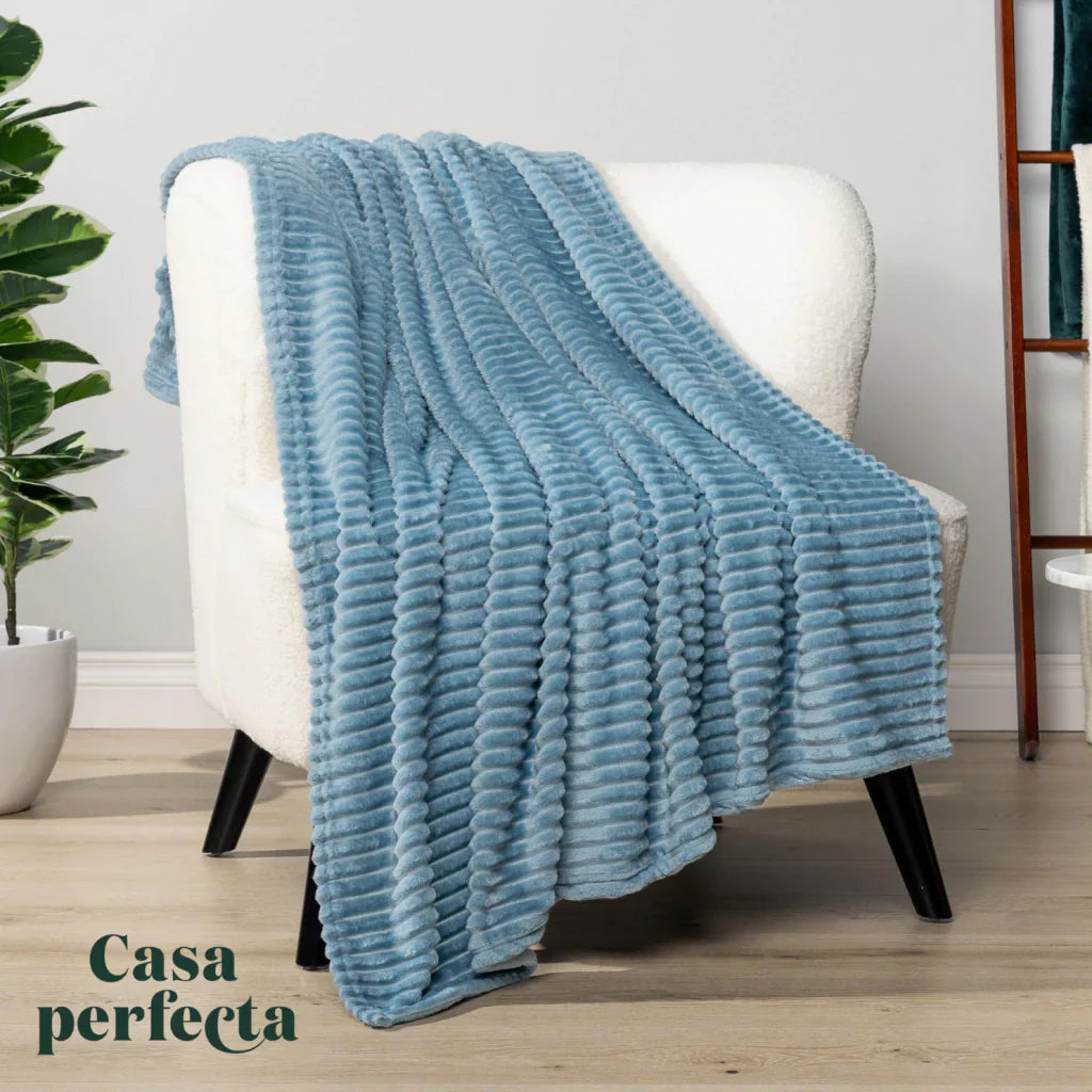 Couverture d’Hiver Classique Effet Nuage | Ultra Douce